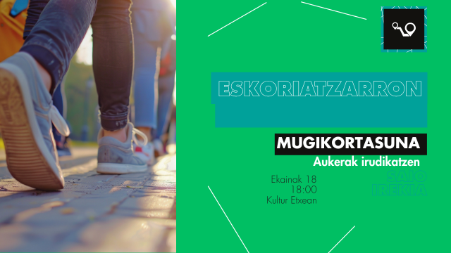 Eskoriatzarron  mugikortasunaren  azterketaren  bigarren  saioa