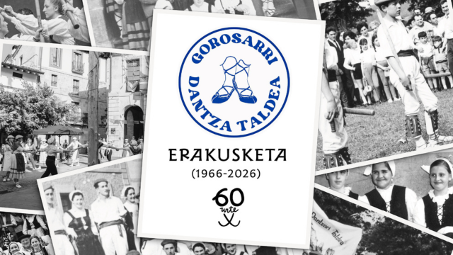Gorosarri  dantza  taldearen  60.urteurreneko  argazki  erakusketa